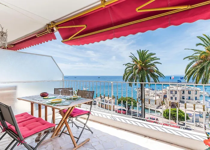 Port, Nice, Appartement, Vue Mer